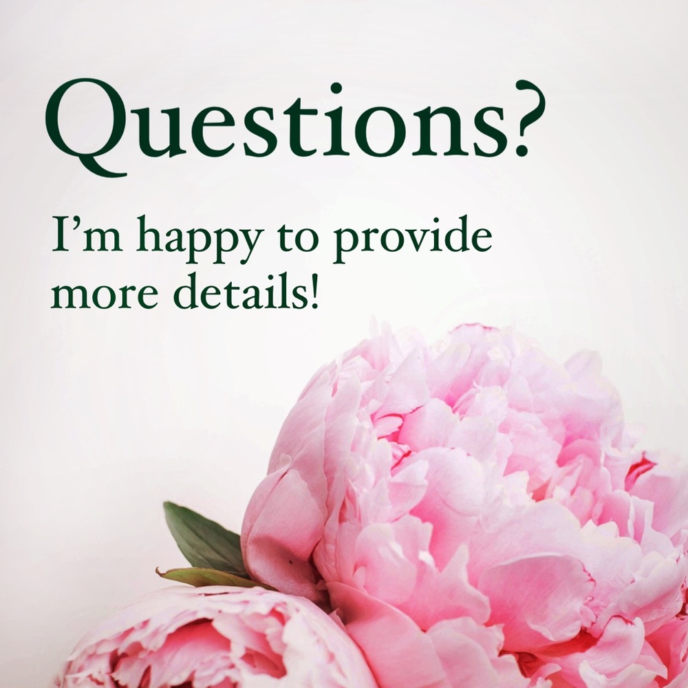 Do you have more questions about an item?